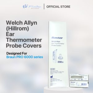 Welch Allyn Hillrom Braun Ear Thermometer Lens Filter Probe Covers for BRAUN PRO 6000