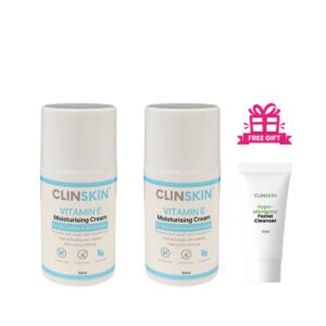 BUNDLE of 2 Clinskin Vitamin E Moisturising Cream