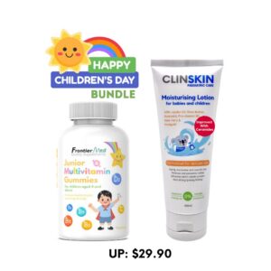 Children's Day Bundle: Junior Multivitamin Gummies + Moisturising Lotion With Ceramides for Babies and Children