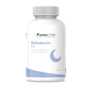 Frontier Med Melatonin 5mg – Natural Sleep Support Supplement (60 Tablets)