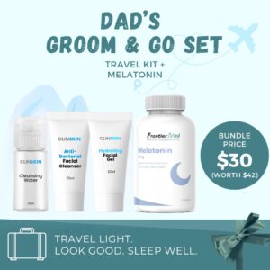 Father’s Day Bundle : Dad’s Groom & Go Set
