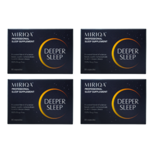 MIRIQA® Deeper Sleep Professional Sleep Supplement 30's (4 Boxes, 2 months supply)